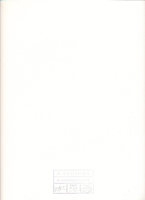 Arbres Philippe Reverdot photo photographie époque cachet au dos