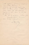 architecte vichy E. Driffort projet abattoir deux lettres autographes signées
