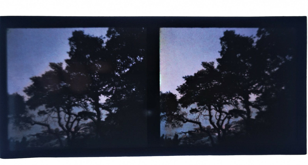 3 Stéréo autochrome mer côtes, Bretagne ? photo photographie