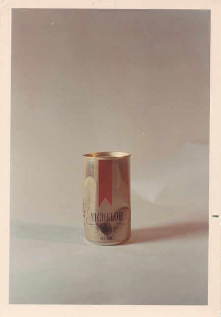 Canette bière Michelob  Snapshot signé photo photographie nature morte
