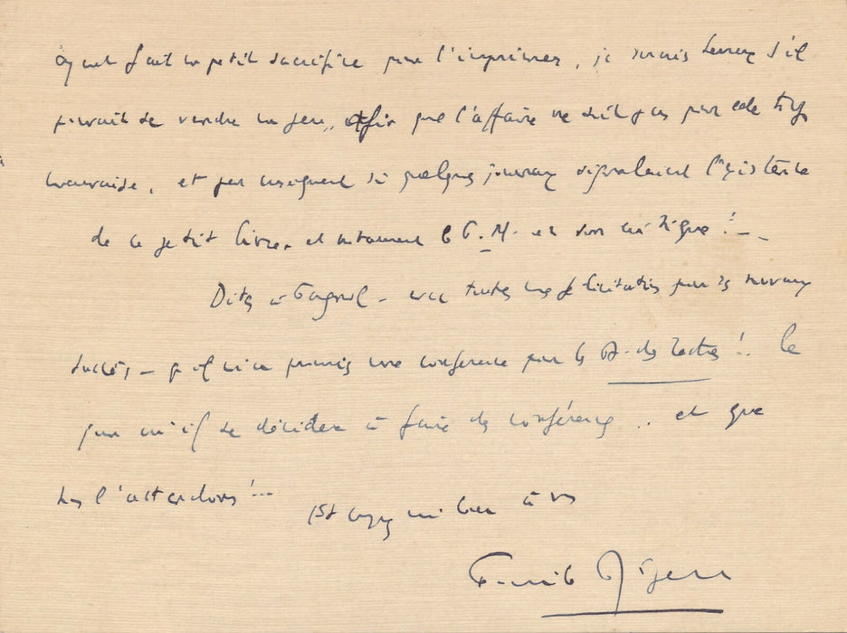 Émile RIPERT Marseille 4 belles lettres autographes signées Felibre Pagnol