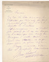 Marie LAURENT orphelinat des arts actrice 2 lettres autographe signées 1 carte