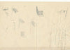 peintre Paul-Emile DESTOUCHES lettre autographe signée ET dessin 7 croquis 