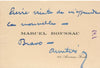 Entreprise : 12 cartes de visite autographes Peugeot Boussac Bleustein Blanchet