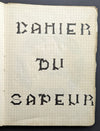 Cahier du sapeur 31e Génie Port Lyautey Maroc 1951 38 pages manuscrites