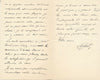 Camille ENLART historien archéologue Lettre autographe signée condoléances