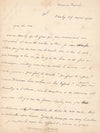 Maurice Barrès 6 lettres autographes 1 lettre signée Allemagne poste La Ramée