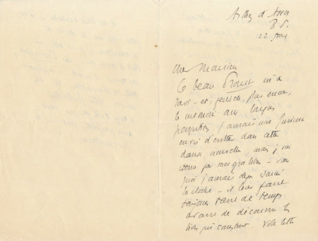 Abbé H. BREMOND à Maurice Rostand : une oeuvre de circonstance Les provinciales