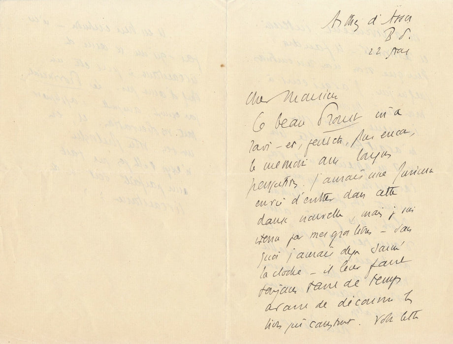 Abbé H. BREMOND à Maurice Rostand : une oeuvre de circonstance Les provinciales