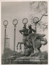 Exposition internationale 1937  3 photos photographie Concorde sculptures