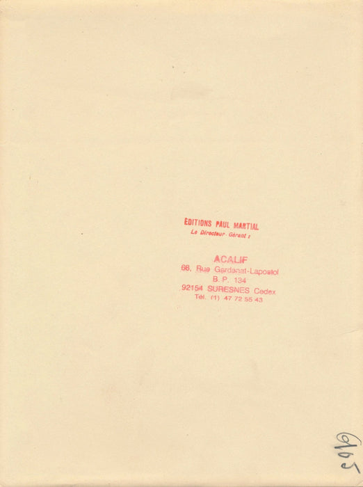 Paul Martial Mode accessoire photographie argentique d'époque miroir tampon