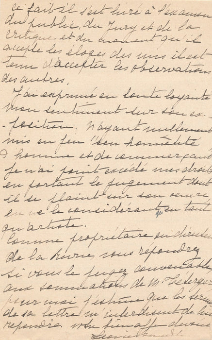 Henri TÉTERGER joaillier polémique Léonce Bénédite bijoux 1900 3 lettres