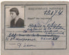 Bibliothèque nationale carte de lectrice 1934 photo identité Schola Cantorum
