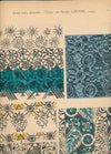 SOROKINE Broderies Tissus 2e série Arts décoratifs v. 1920 pochoir 52 motifs