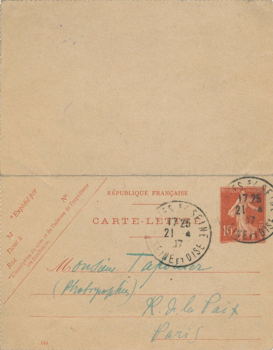 Jacques ISUARDON vtsse de Saint Genys lettre autographe signée opéra chanteur