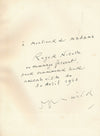 Roger WILD peintre illustrateur 3 lettres autographes signées exemplaire CHATOS