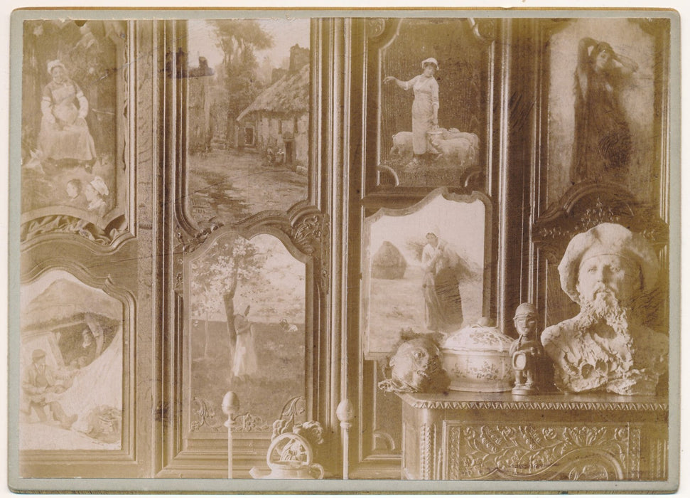 Aubourg Vieux Plats Gonneville la Mallet photo photographie Monet 1880 Wislin