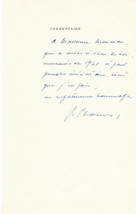 essai 4 dédicaces autographes signées Grosrichard Gabriello Chauvel Naegelen 