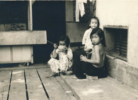 Enfants Hong-kong vers 1950 photo photographie époque vintage