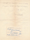 Jacques DUMONT ensemble lettres autographes violon violoniste musique OBERDOERFF