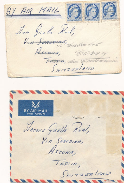 écrivain Malcom MENZIES correspondance autographe 4 lettres Canada anarchisme