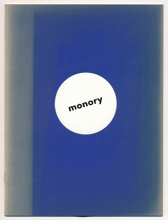 Jacques MONORY catalogue exposition 1967 galerie Blumenthal avec disque vinyle