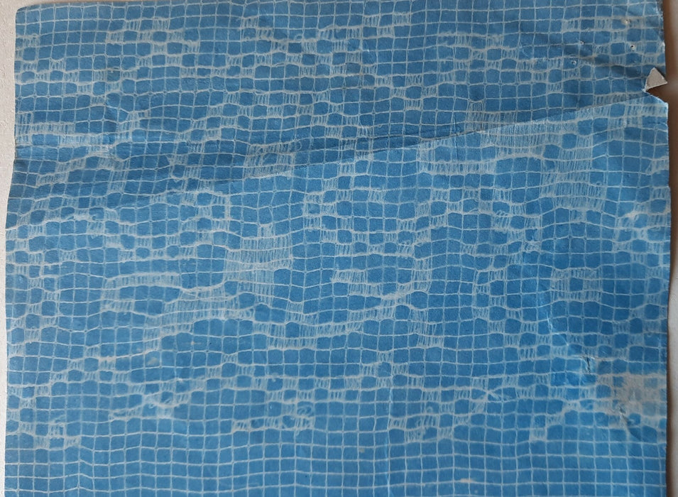 4 patrons dentelle cyanotypes, vers 1900 photo photographie