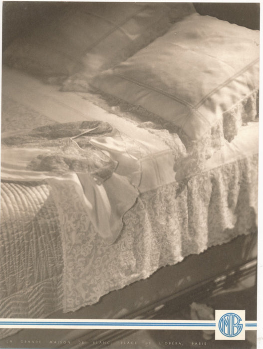 Publicité Maison Blanc Opéra attr. Albin Guillot 4 héliogravures v. 1930