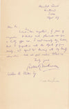 Robert Williams BUCHANAN lettre autographe signée Ecosse poète admiration