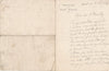 Félix JOBBÉ DUVAL peintre 2 lettres autographes à Ernest d'Hervilly en détresse
