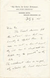 Percy S. COX The Queen the Lady’s Newspaper 3 lettres autographes signées
