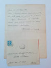 Maurice Barrès 6 lettres autographes 1 lettre signée Allemagne poste La Ramée