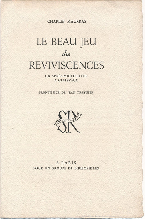 6 documents Charles MAURRAS Henri MASSIS Deux Justices Votre bel aujourd'hui...