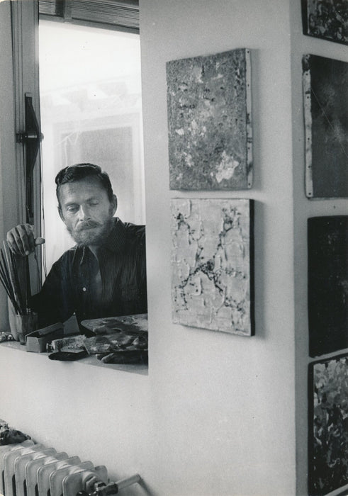 Gérard HEITER XXe siècle peintre atelier photo photographie