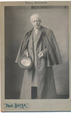 Louis Leloir photo argentique 1905 Boyer et carte visite autographe
