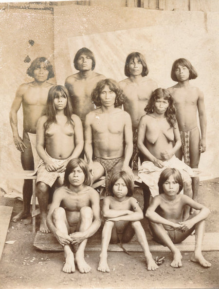 Indiens cholos du panama n° 2 photo photographie portrait groupe femmes hommes