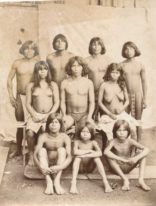 Indiens cholos du panama n° 2 photo photographie portrait groupe femmes hommes