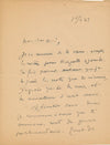 Élie Elie RICHARD 22 lettres autographes signées au peintre Germain Delatousche