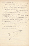 Henri MALO 3 lettres autographes corsaires bibliothèque Thiers manuscrit
