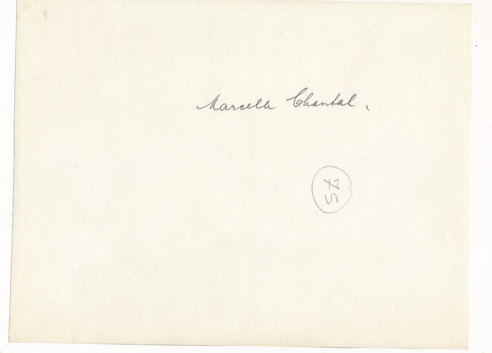 Marcelle CHANTAL éclatant portrait actrice photo photographie époque rose mode