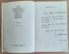 Guy d ARCANGUES bel envoi autographe signé Madame petit soldat