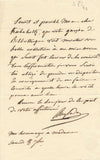 Joseph ANGLADA chimiste Montpellier Lettre autographe signée KUHNHOLTZ 