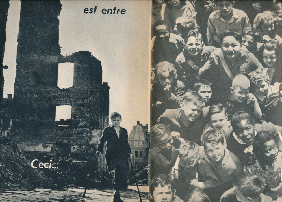 RARE Brochure propagande bienfaits OTAN, 32 p vers 1953 militaria 