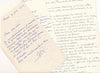 Gabriel VIÉ Bel ensemble lettres autographe signée et aquarelles signées