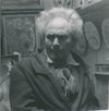 photo Pino della Selva tirage argentique époque Nordmann 1950 peintre poete art