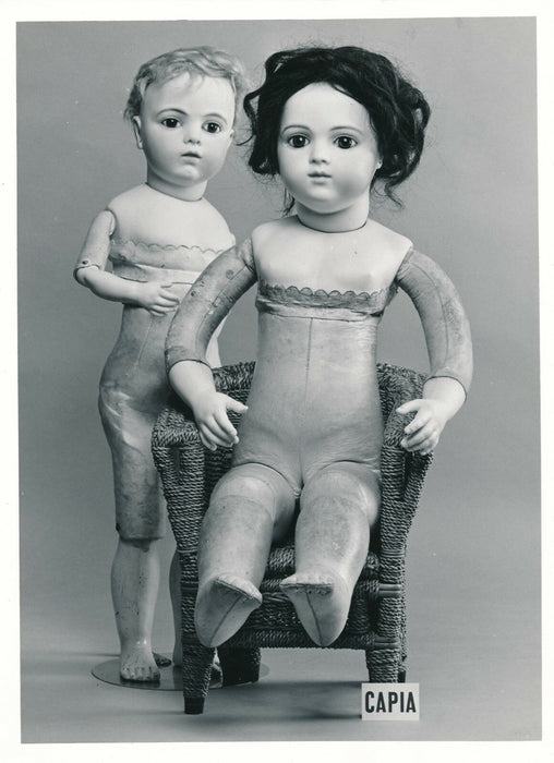Poupée 2  tirages argentiques d’époque Fernand Gaultier Robert Capia photo
