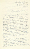 Pierre MENANTEAU 4 lettres autographes signées Aubert Duhamel Roland Le Cordier