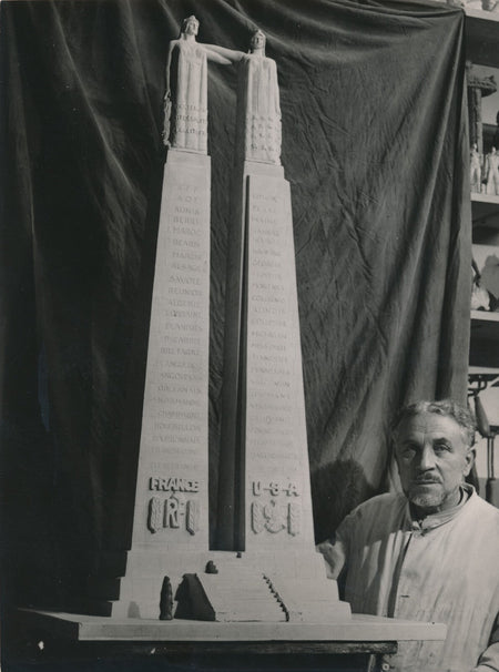 Carlo SARRABEZOLLES photo photographie SDN monument Paix sculpture France USA