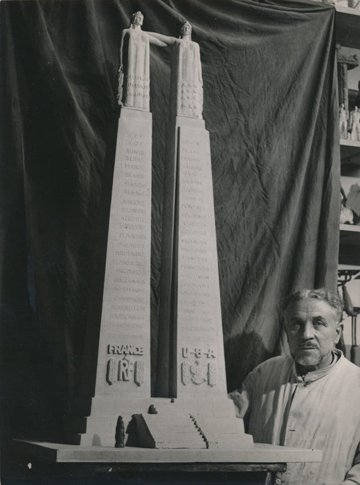 Carlo SARRABEZOLLES photo photographie SDN monument Paix sculpture France USA