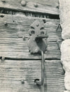Étude serrure ancienne porte bois photo photographie